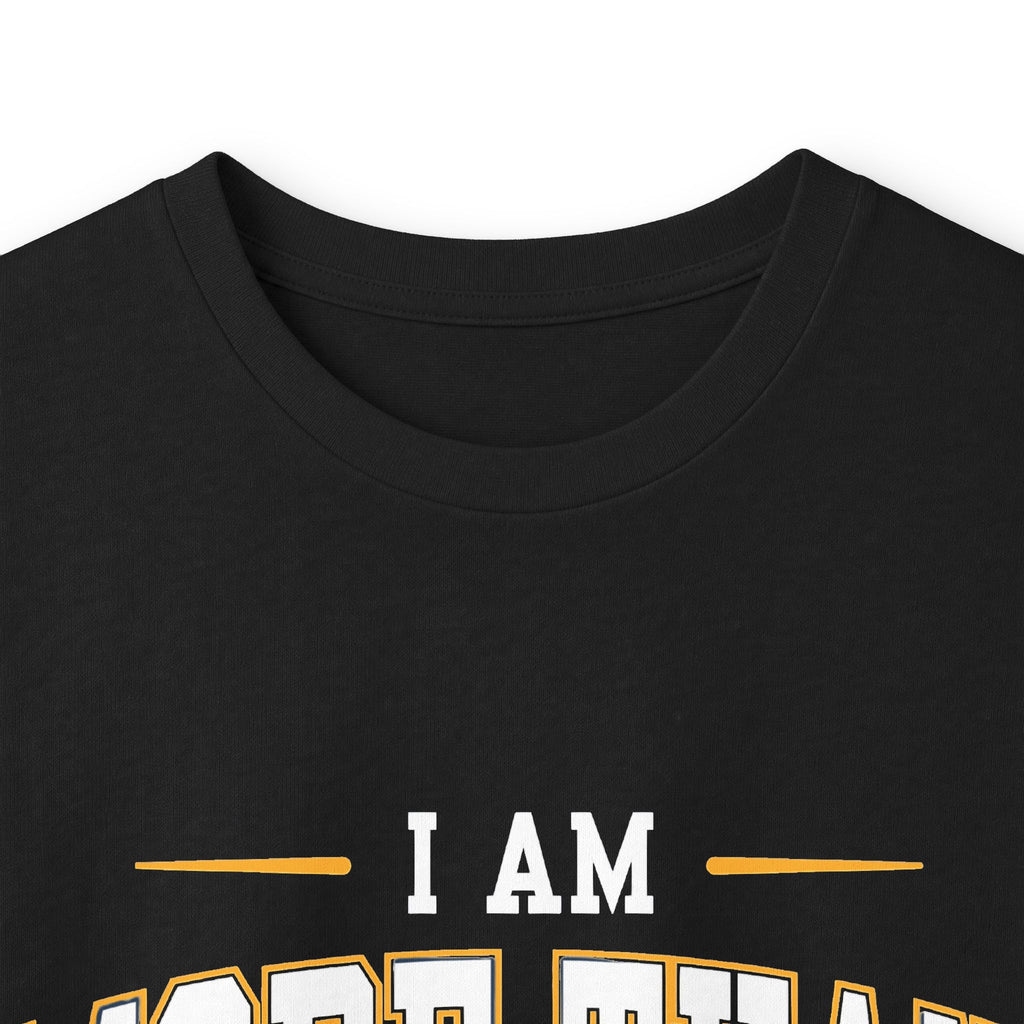 More Than A Conqueror Long Sleeve Tee — Inspirational Christian Graphic Shirt