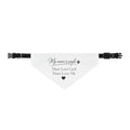 Clip-on Pet Bandana — "Must Love God, Must Love Me"🐾 Let your best friend help you find your perfect match!