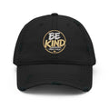 Be Kind Pray Well Distressed Dad Hat, Embroidered Christian Hat