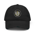 Let Them God Don’t Like Ugly Distressed Dad Hat, Embroidered Christian Hat