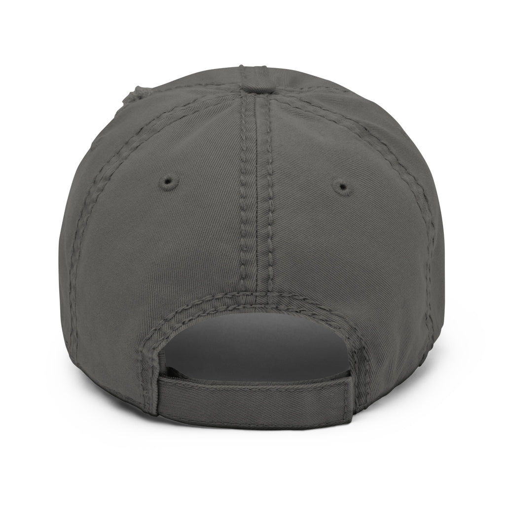 Let Them God Don’t Like Ugly Distressed Dad Hat, Embroidered Christian Hat