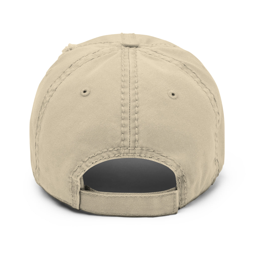 Let Them God Don’t Like Ugly Distressed Dad Hat, Embroidered Christian Hat