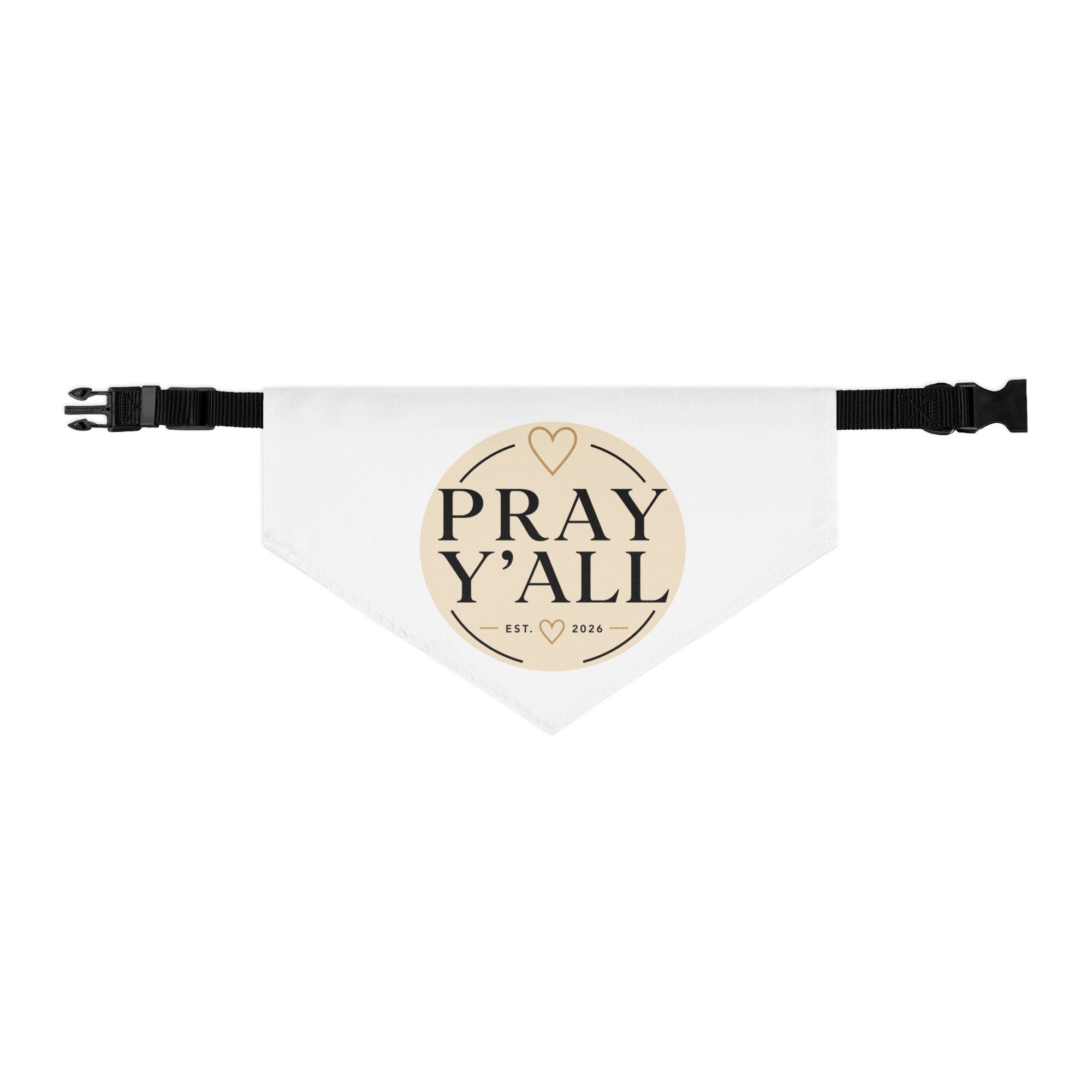 Pray Y’all Dog Bandana, Christian Dog Bandana, Faith Pet Scarf, Southern Style Dog Bandana, Funny Religious Dog Accessory, Matching Owner Set