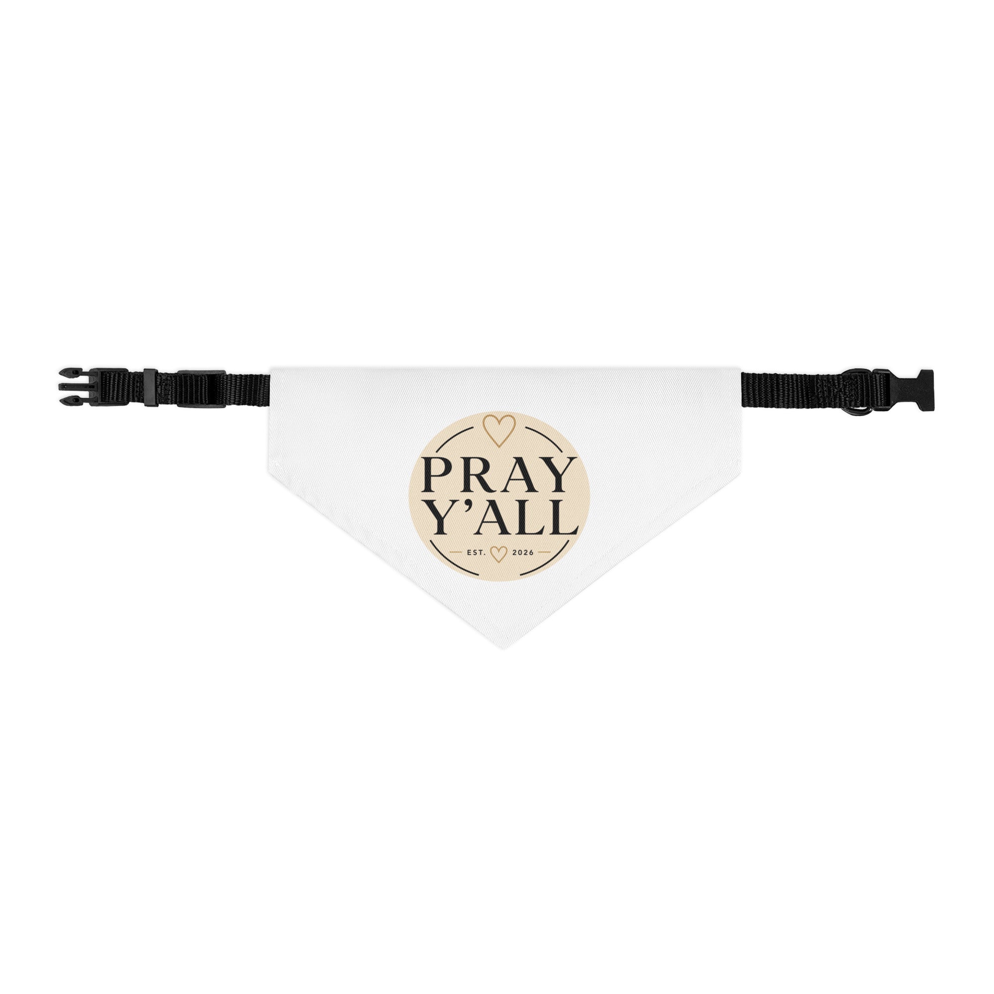 Pray Y’all Dog Bandana, Christian Dog Bandana, Faith Pet Scarf, Southern Style Dog Bandana, Funny Religious Dog Accessory, Matching Owner Set