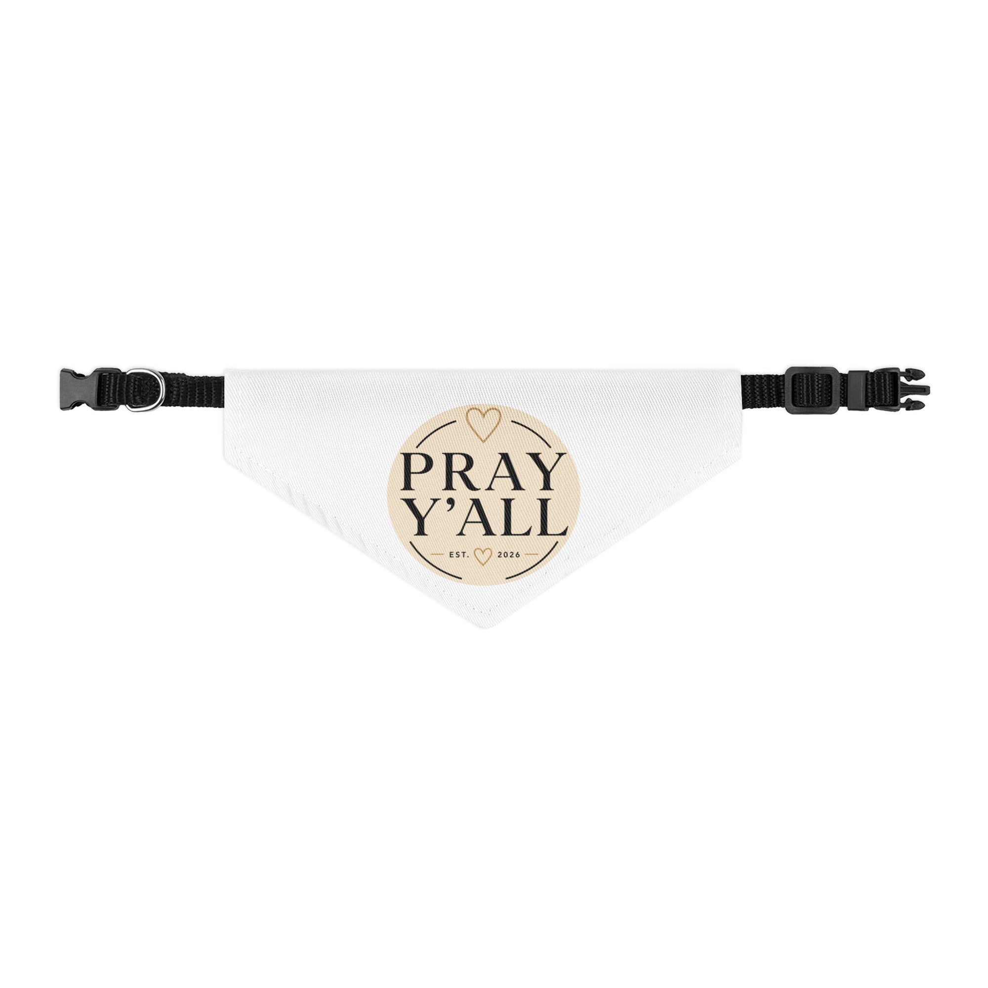 Pray Y’all Dog Bandana
