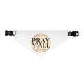 Pray Y’all Dog Bandana, Christian Dog Bandana, Faith Pet Scarf, Southern Style Dog Bandana, Funny Religious Dog Accessory, Matching Owner Set